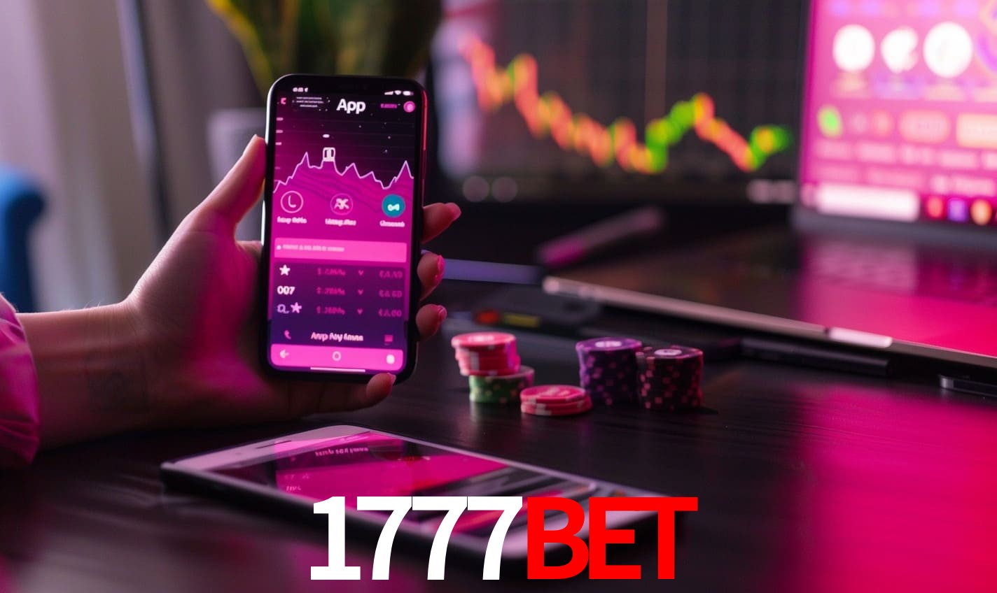 Comparação APP mobile vs versão web da 1777BET